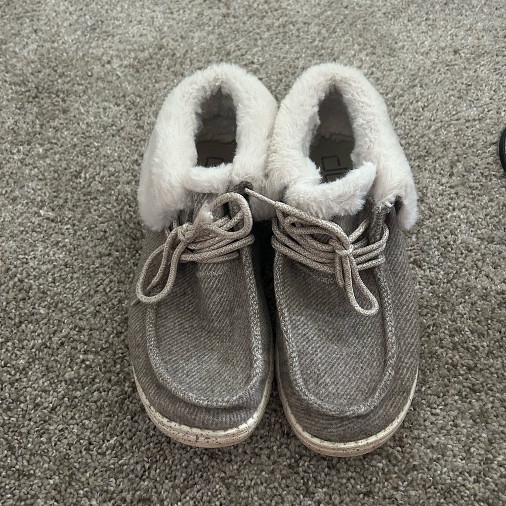 Hey Dude Wendy Loafer Fold Booties